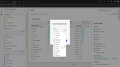 Modello algoritmico in Attribution IQ