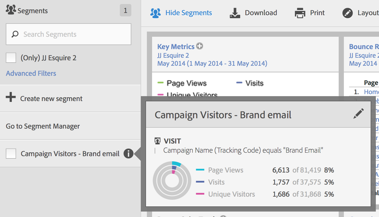 Selezionare E Applicare Segmenti | Adobe Analytics