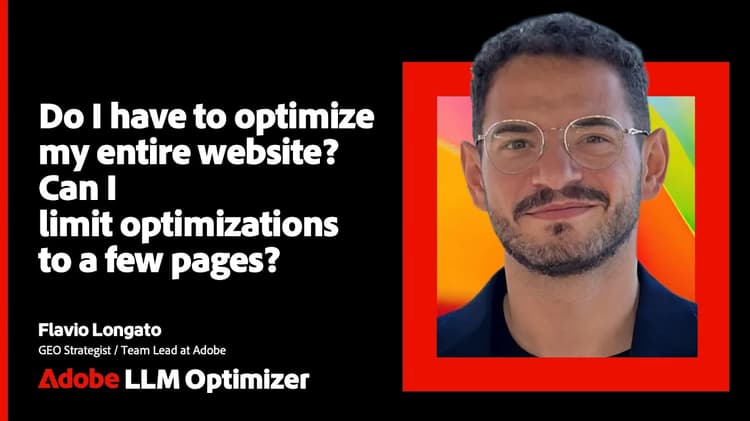 È necessario ottimizzare l'intero sito Web?
