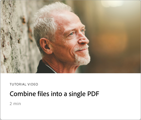 Da Combine Files a PDF