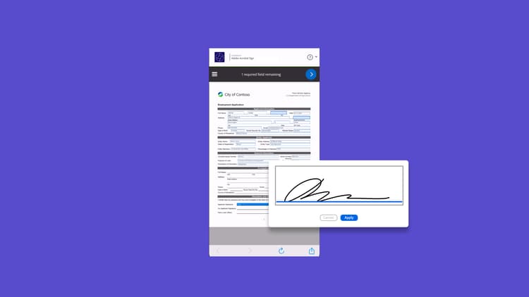 Firma i documenti ovunque ti trovi