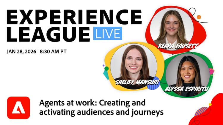 Experience League LIVE 28 gennaio 2026