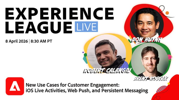 Experience League LIVE 21 aprile