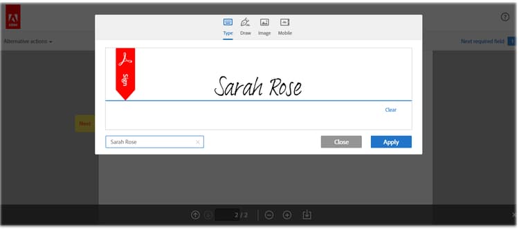 sarahrosejoininglersign