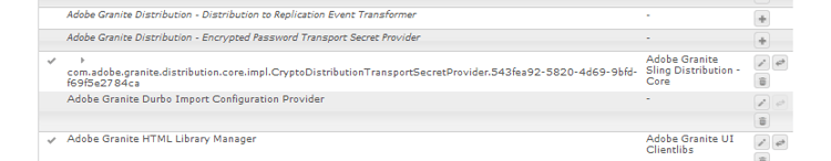 Visualizzazione configurazioni predefinite modificate nella console Web