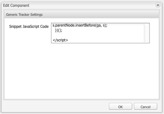 Modifica del componente
