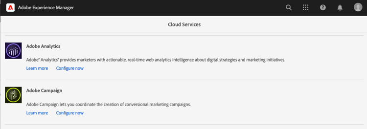 Configura Adobe Campaign
