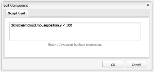Modifica di un componente nellEditor segmenti