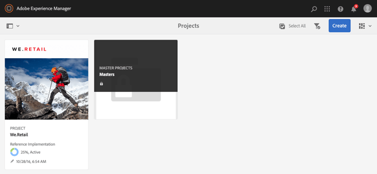Console Progetti