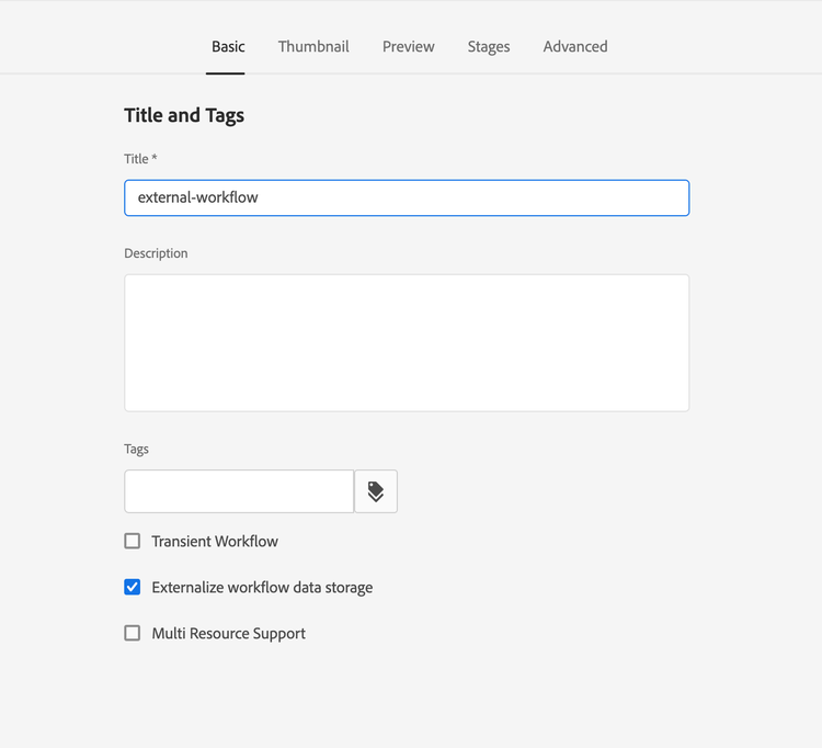 workflow-externalize-config