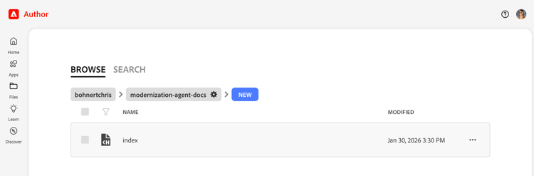 Contenuto nellauthoring dei documenti
