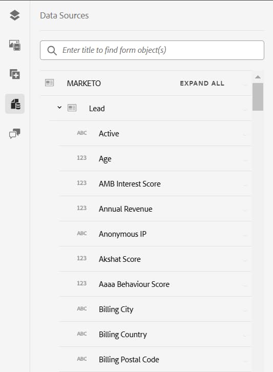 Marketo Data Source