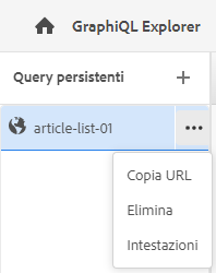 GraphiQL - Copia URL