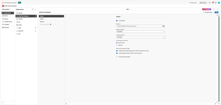 Utilizzare il percorso del sito per configurare il sito AEM