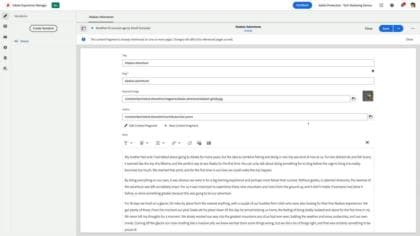 Opzione per passare al nuovo Editor