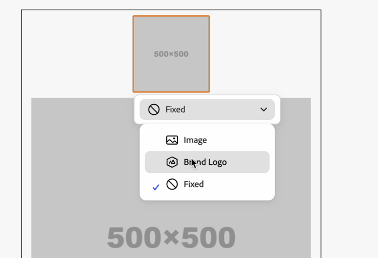 Funzione passaggio del mouse su tag che mostra gli stati degli slot per un campo logo
