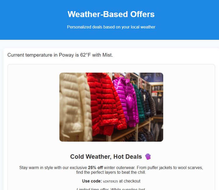 offerte meteo