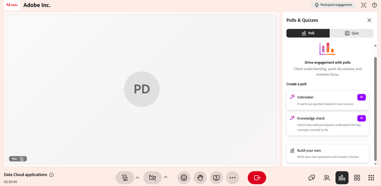 Creazione manuale del sondaggio