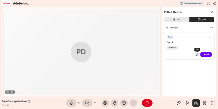 Modifica domanda del quiz