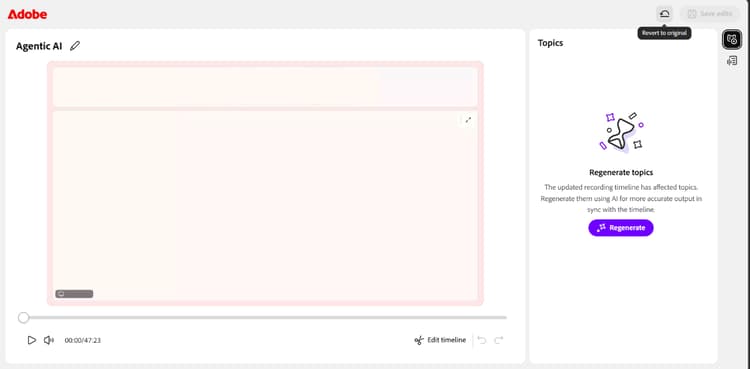 Rigenera argomenti di registrazione