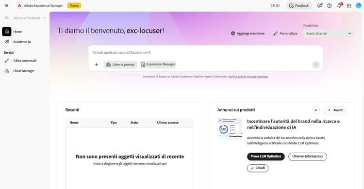 Versione di prova di LLM Optimizer