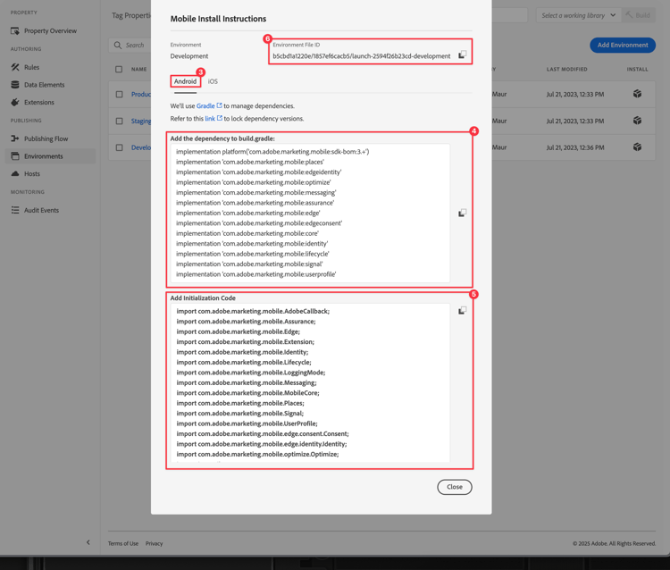 istruzioni di installazione