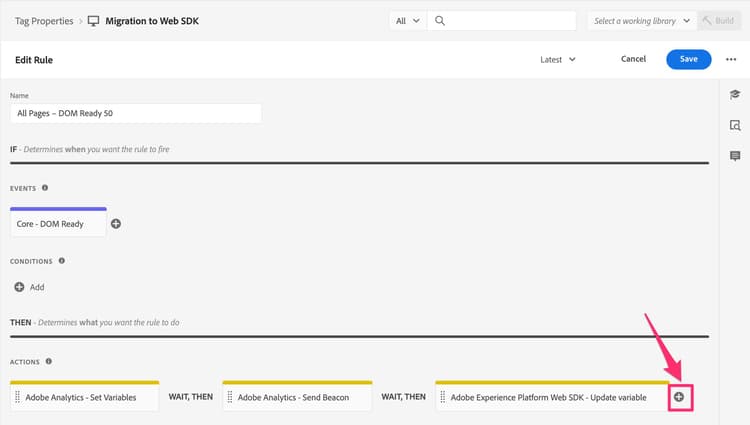 Aggiungi nuova azione 2