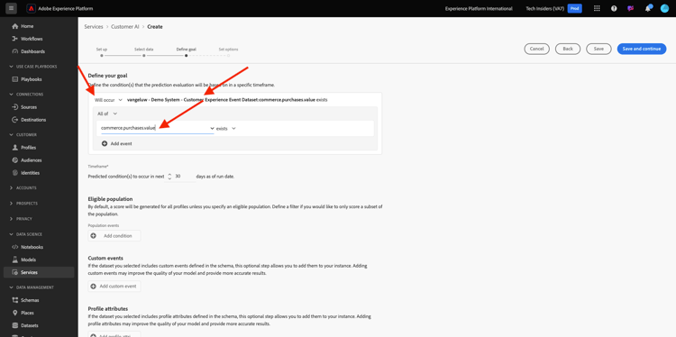 Definizione obiettivo IA per lanalisi dei clienti