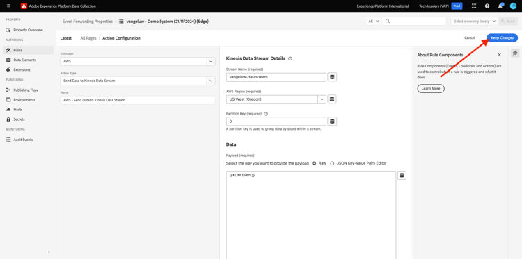 SSF raccolta dati Adobe Experience Platform