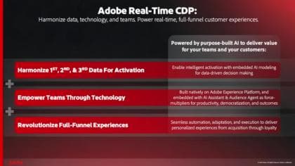 Panoramica di Real-Time CDP per i professionisti delle agenzie