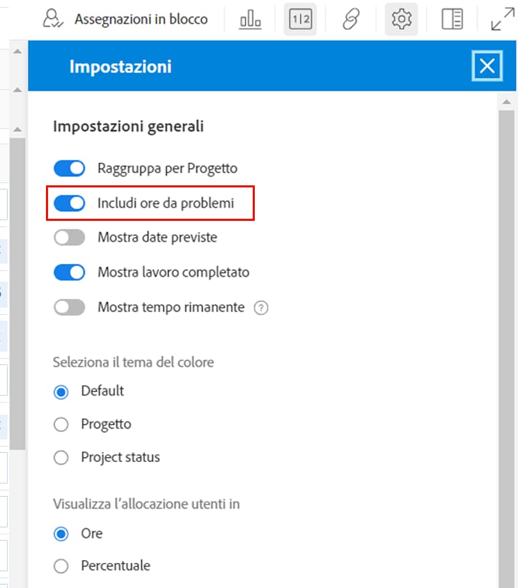 Includi ore da problemi