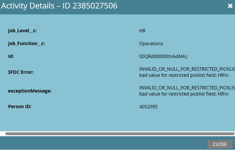 Campo di elenco a discesa non valido.