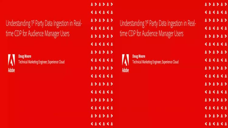 Acquisizione dei dati di prime parti in Real-time CDP per utenti di Audience Manager