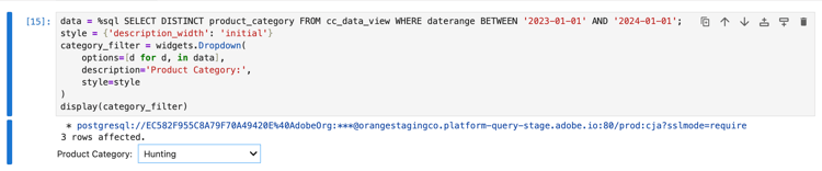 Jupyter Notebook の結果
