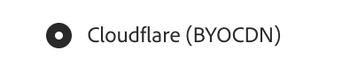 「Cloudflare」を選択