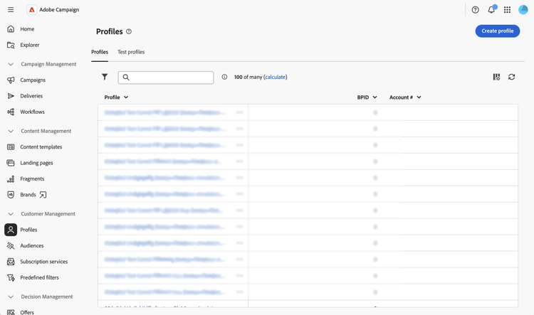 リスト列の設定