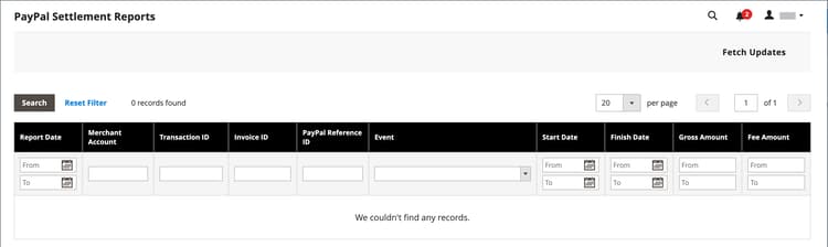 PayPal 決済レポート 