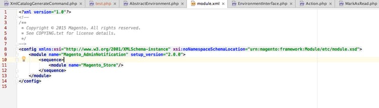 URN を認識する IDE の有効化