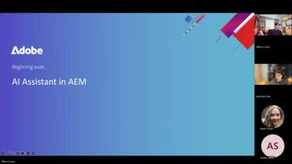 AEM の AI アシスタント