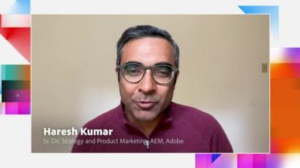 Adobe Experience Managerオープニング基調講演