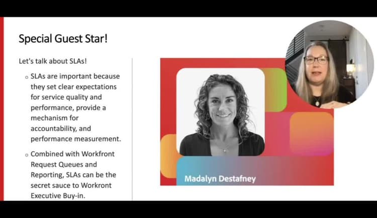 Madalyn DestafneyによるWorkfrontでのSLA レポート