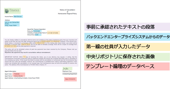 キャンセルのサンプルレター