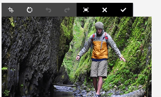 インプレース編集ツールバー