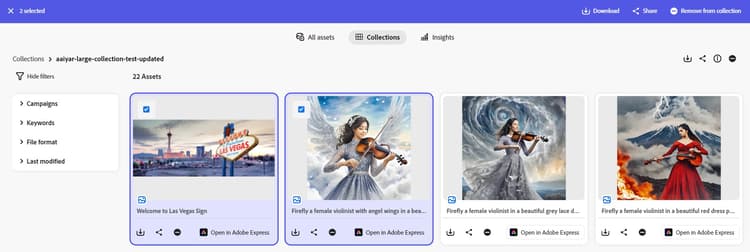 コレクションの削除