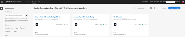 AEM Assets と Adobe Stock の統合