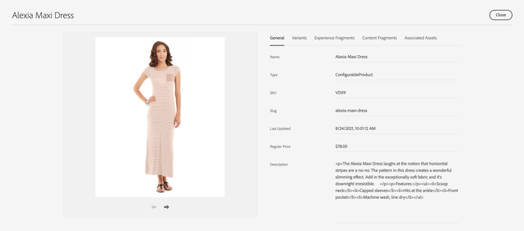 コックピット製品プロパティ