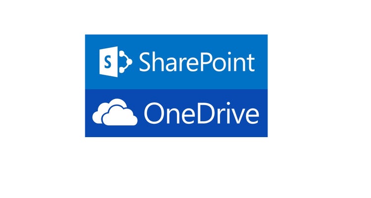 Microsoft Onedrive と SharePoint のアイコン
