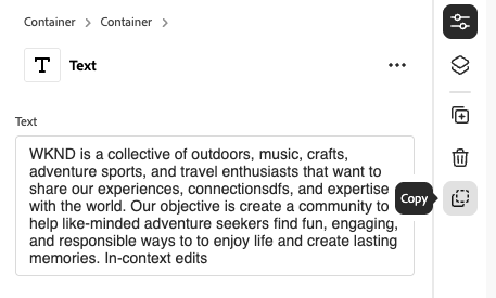 パネルからコピー