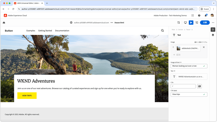 CSS を使用したブロックの開発