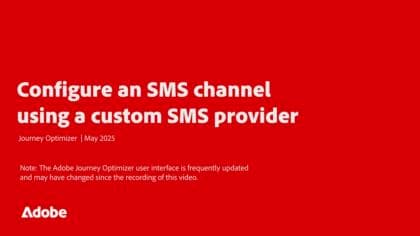 カスタム SMS プロバイダーの設定